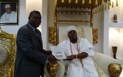 COURTESY VISIT TO THE ONIRU OF IRU’S PALACE