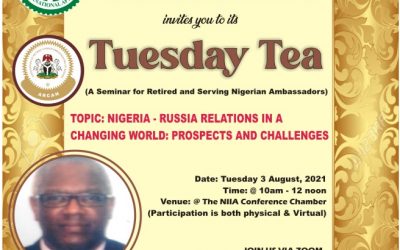 NIGERIA-RUSSIA RELATIONS IN A CHANGING WORLD: PROSPECTS & CHALLENGES