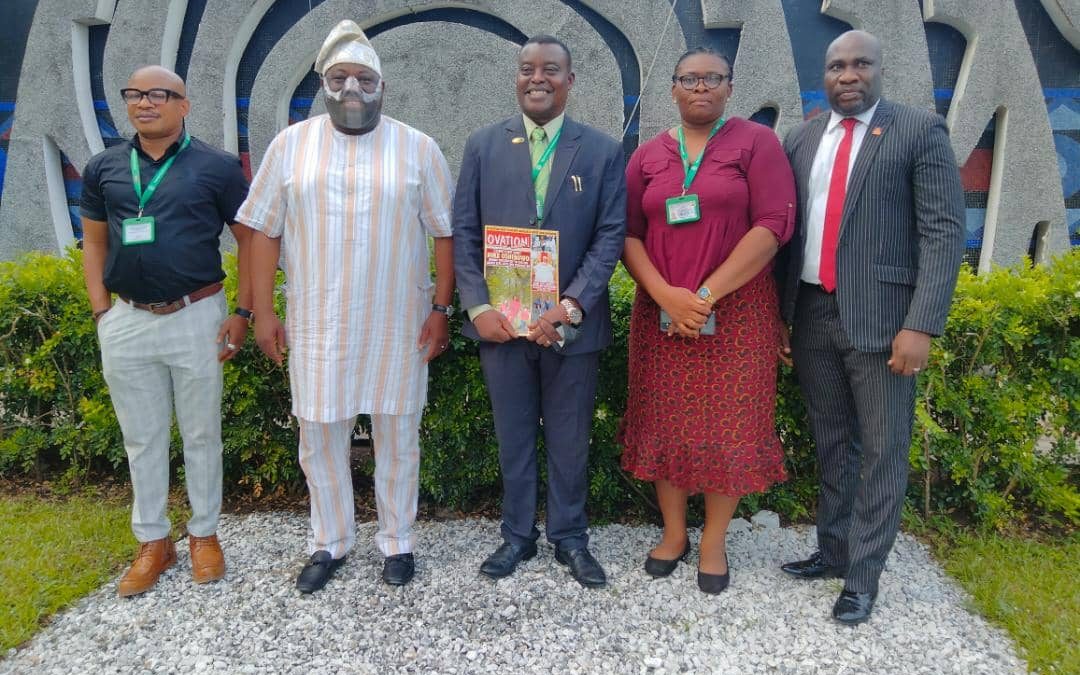 AARE DELE MOMODU PAYS A COURTESY VISIT TO THE NIIA