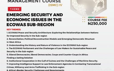 INTERNATIONAL SECURITY MGT. COURSE IV