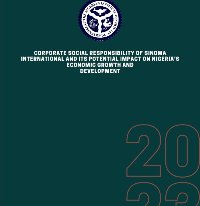 NIIA-SINOMA CSR REPORT 2023