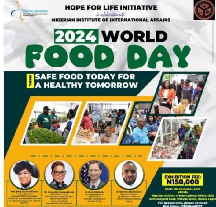 REPORT ON WORLD FOOD DAY 2024